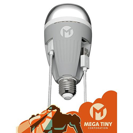 Mega Tiny PowerBulb, White, MEG-54221
