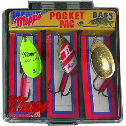 Mepps Aglia In-Line Spinner Bait Kit, Assorted, KB-B