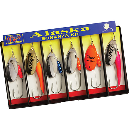 Mepps Alaska Bonanza Kit Plain Single Hook Lure Assortment 5001104
