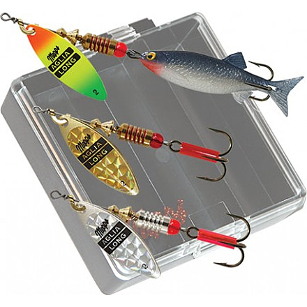 Mepps Bass Pocket Pac - Aglia Long Plain 654756