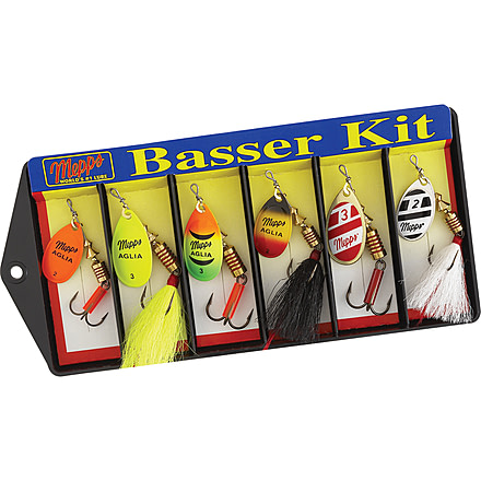Mepps Basser Kit #2 and #3 Aglia Assortment 5001110