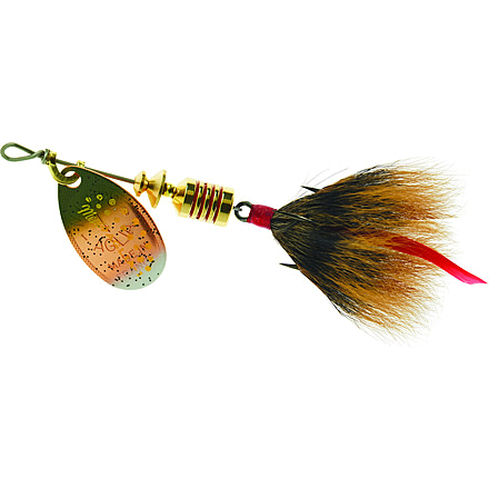 Mepps BRK-BR Aglia Dressed Treble Brook Trout 1/8 OZ Brook Trout/Brown, B1ST-BR