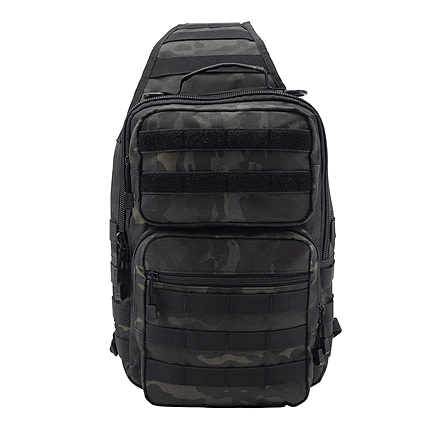 Mercury Tactical Gear ShadowStrider Sling Backpack, Black Multicam, Small, MRCT02580-BKMUL