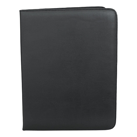 Mercury Tactical Gear Padfolio Simulated Leather, Black, Small, MRC6610-BK