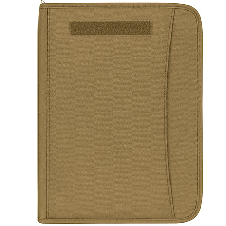Mercury Tactical Gear Zippered Padfolio, Coyote, MRC7526-CY