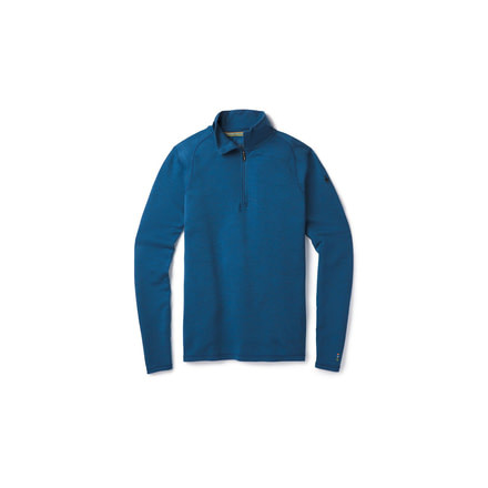 Smartwool Merino 250 Baselayer 1/4 Zip-Men's, Bright Cobalt H, Large, SW0NP603A18-L