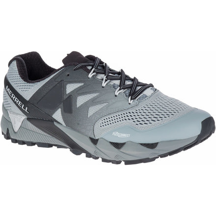 Merrell Agility Peak Flex 2 E-Mesh Trail Running Shoe, Medium - Mens, Monument, 13 US J12507-20-13
