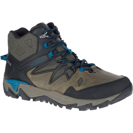 Merrell All Out Blaze 2 Mid Waterproof Hiking Boots - Mens, Stucco, 8.5, Medium, J12097-8.5