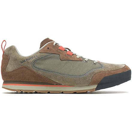 Merrell Burnt Rock Travel Suede Shoes - Mens, Dusty Olive, 11.5, Regular, J95233-11.5