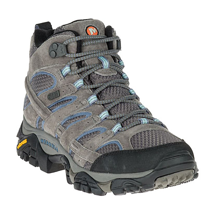 Merrell Moab 2 Mid Waterproof Boots - Womens, Granite, 5.5, Wide, J06054W-5.5