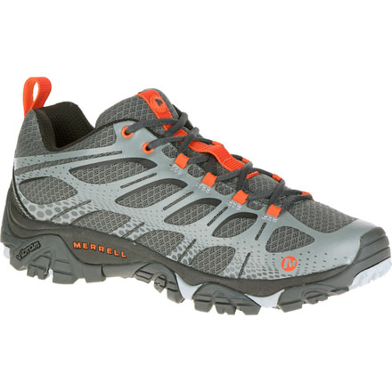 Moab Edge Hiking Shoe - Mens-Grey-Medium-9.5