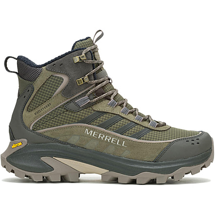 Merrell Moab Speed 2 Thermo Mid Waterproof Boots - Mens, Olive, 11.5 US, J038413-11.5