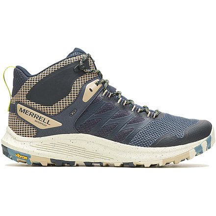 Merrell Nova 3 Mid Waterproof - Mens, Navy, 10, J067627-M-10