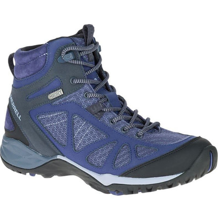 Merrell Siren Sport Q2 Mid Waterproof Hiking Boot - Women's-Crown Blue-Medium-6