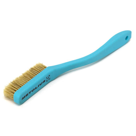 Metolius Deluxe Boar's Hair Brush, Light Blue, BOHB001.02
