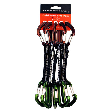 Metolius FS Mini Wiregate Quickdraw - 5 pk-5 in