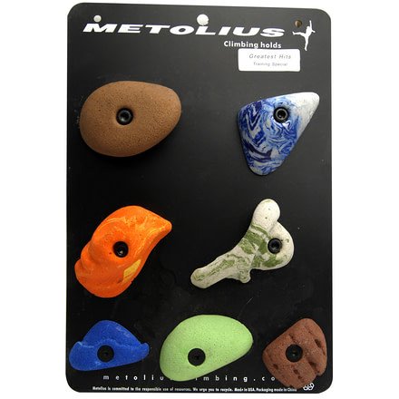 Metolius Super 7 Climbing Holds Set - Incut Edges