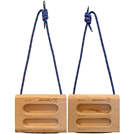 Metolius Wood Rock Rings II, 6x4x1.5 in, WOOD108