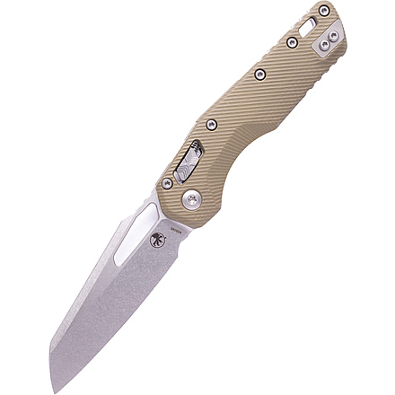 Microtech MSI Fluted G-10 STW STD 3.88in Folding Knife, Od Green, 210-10FLGTOD