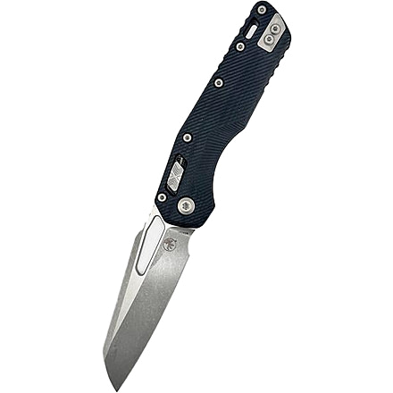 Microtech MSI RAM-LOK S/E Frag G-10 Apocalyptic STD 3.88in Folding Knife, Black, 210-10APFRGTBK