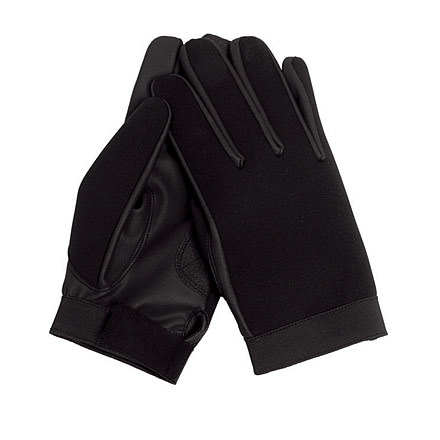 MIL-TEC Long Neoprene Gloves, Black, Small, 11659002-902