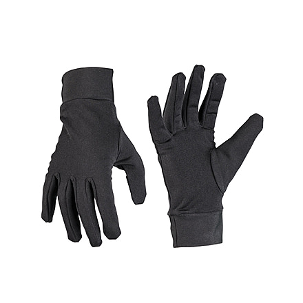 MIL-TEC Nylon Gloves, Black, Large, 12521202-904
