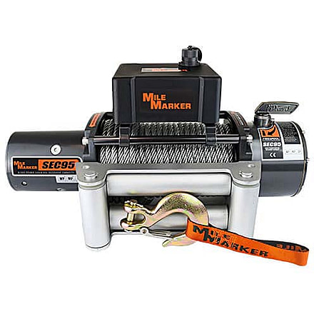 Mile Marker SEC9.5 Truck/SUV/Jeep Winch, 9.500 lb Capacity, 76-50246BW