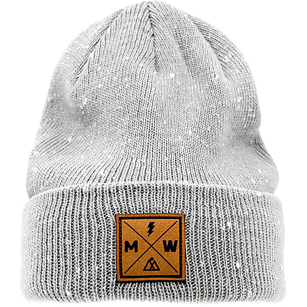 Milk X Whiskey Powered by Nature - Daily Pine Beanie CAA648A7, Grey, mxwhmdpbg