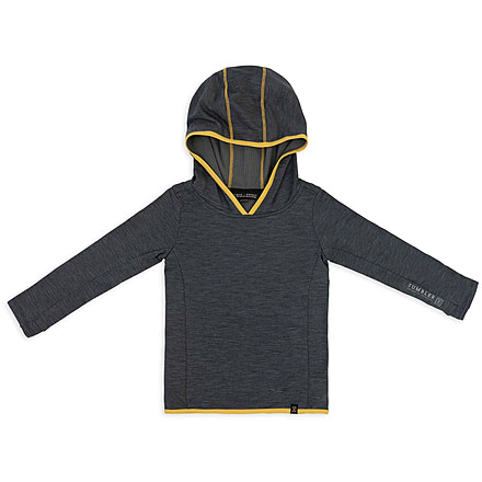 Milk X Whiskey TUMBLER - Toddler Grid Fleece Hoodie E45EC7D4, CHARCOAL, 4T, mxwcutgfc4t