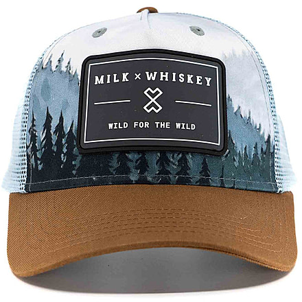 Milk X Whiskey Wild For The Wild - Low Pro Forest Trucker 63C4953E, Taiga Forest, mxwhmlpttf