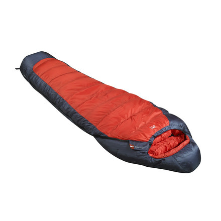 Base Camp Sleeping Bag 700 Down-Red-Regular
