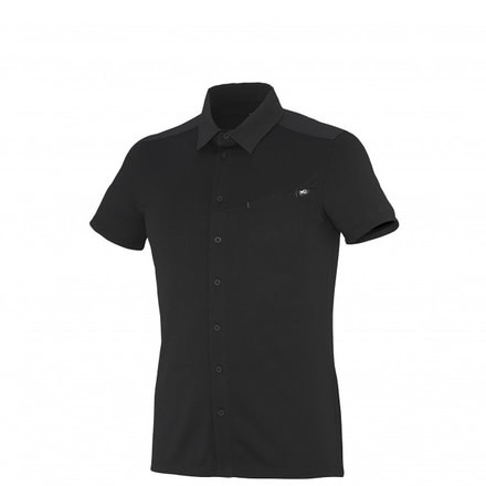 Millet Changtang Short Sleeve Shirt - Men's-Black-Small