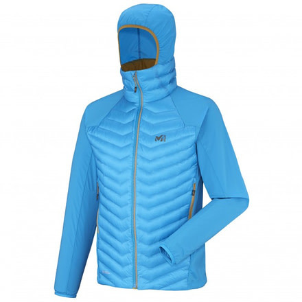 Dual Langtang Hoodie - Mens-Electric Blue-Medium