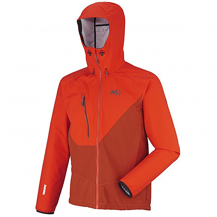 Millet Elevation WDS Light Hoodie - Men's-Bright Orange/ Rust-Small