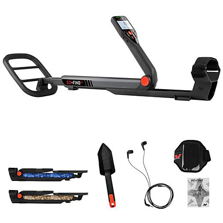 USED Minelab Go-Find 66 Metal Detector, Gray / Black, 3231-0015, EDEMO1