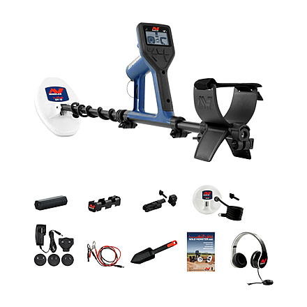 USED Minelab Gold Monster 1000 Metal Detector, Blue / Black, 3317-0001, EDEMO1