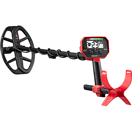 Minelab Vanquish 340 Metal Detector, Black/Red, 3820-0001