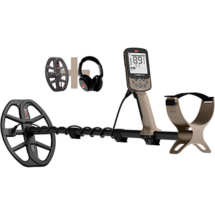 Minelab X-Terra Elite Metal Detector Expedition Pack, Tan/Black, Universal, 3707-0003