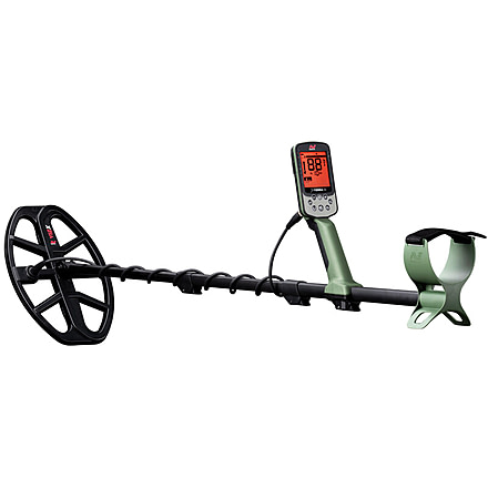 Minelab X-Terra Pro Metal Detector, Black/Green, Adjustable, 3707-0001