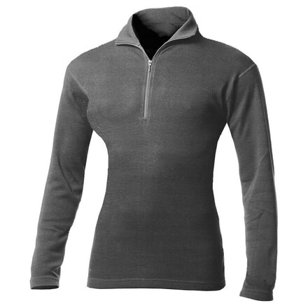 Minus33 Liberty Women's Lightweight Wool 1/4 Zip, Charcoal Grey, Medium 813CGM