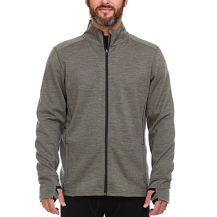 Minus33 Merino Wool Clothing Heavyweight - Mens Wool Full Zip Wilderness, wilderness-expedition-mens-wool-full-zip