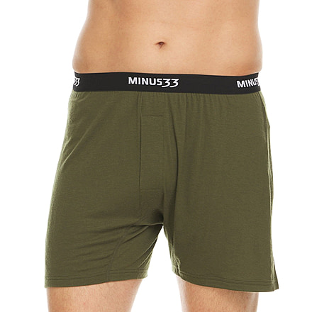 Minus33 Merino Wool Clothing Microweight - Mens Wool Boxer Shorts Woolverino, woolverino-mens-micro-weight-wool-boxer-shorts