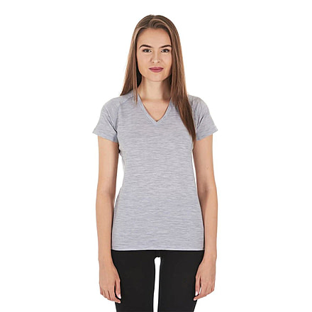 Minus33 Merino Wool Clothing Microweight - Womens Wool V-Neck T-Shirt Woolverino, woolverino-womens-micro-weight-v-neck-t-shirt