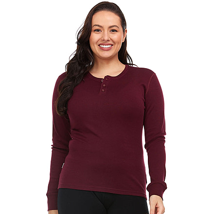 Minus33 Merino Wool Clothing Midweight - Womens Long Sleeve Henley 100% Merino Wool, womens-long-sleeve-henley-midweight