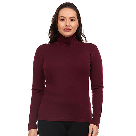 Minus33 Merino Wool Clothing Midweight - Womens Long Sleeve Turtleneck 100% Merino Wool, womens-long-sleeve-turtleneck-midweight