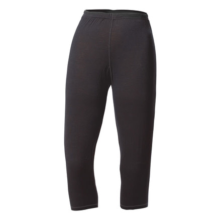 Osceola Midweight 3/4 Bottoms - Womens-Black-Regular Inseam-Medium