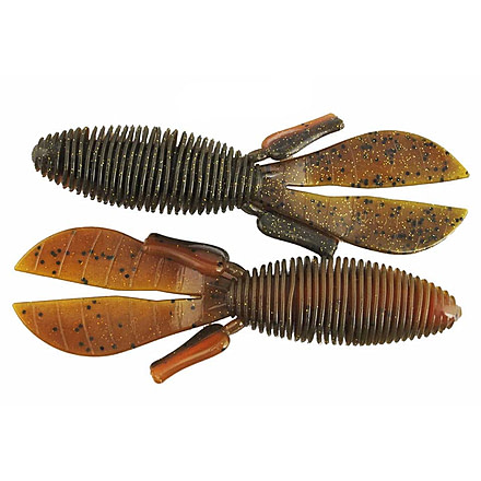 Missile Baits D Bomb Soft Bait, 6, 4in, Golden Amber, MBDB45-GLA