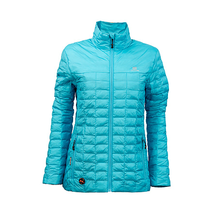 Mobile Warming 7.4V Heated Backcountry Jacket - Womens, Scuba Blue, Medium, MWWJ04050321