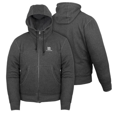 Mobile Warming 7.4V Heated Full Zip Hoodie Sweatshirt - Mens, Dark Gray, Medium, MWMJ18220320