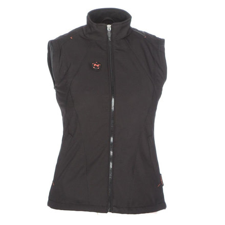 Mobile Warming Dual Power Vest - Womens, Black, Medium, MWJ16W02-MD-BLK